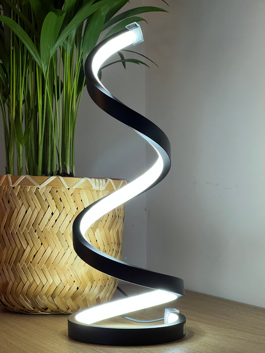 Modern Spiral LED Desk Lamp