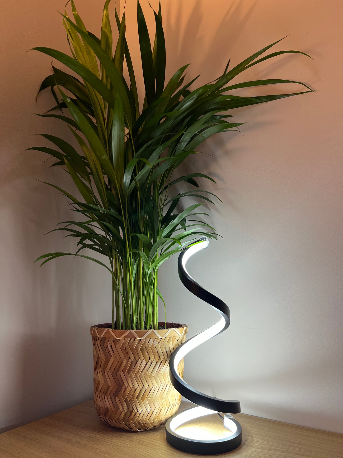 Modern Spiral LED Desk Lamp